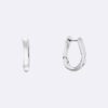 Organic Chain Link Earrings