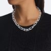 Organic Shape Link Chain Necklace Organic Shape Link Chain Necklace