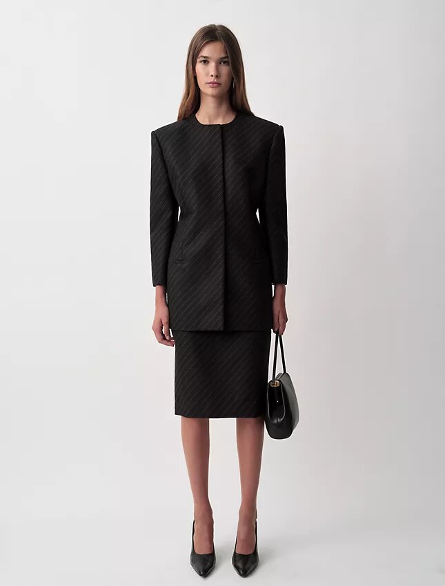 Parker Collarless Blazer Parker Collarless Blazer