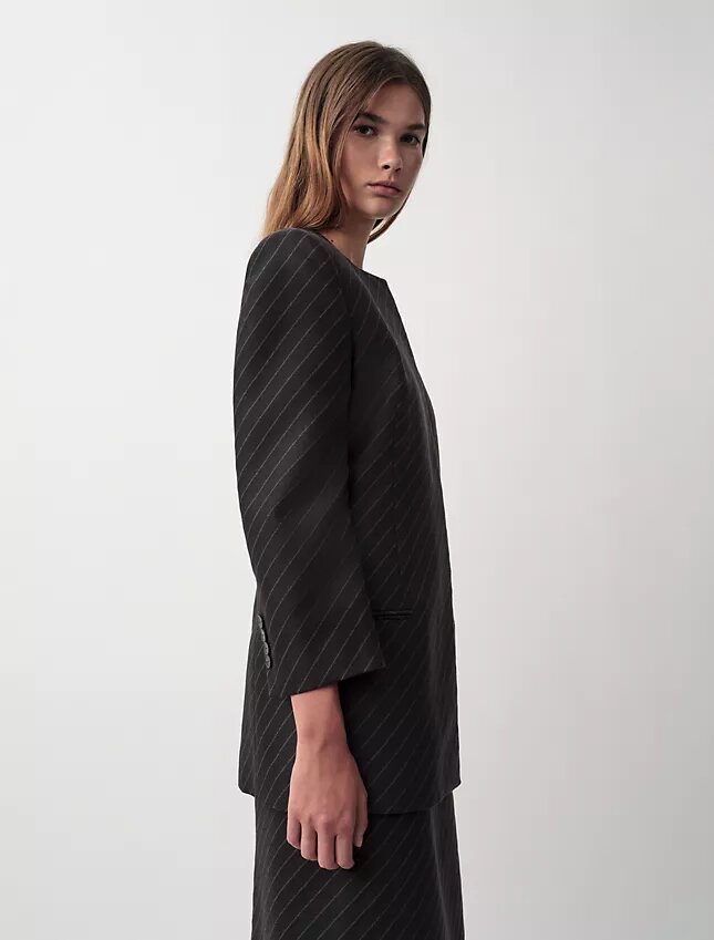 Parker Collarless Blazer Parker Collarless Blazer