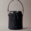 Pebble Grain Bucket Bag