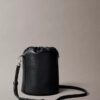 Pebble Grain Bucket Bag