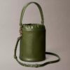 Pebble Grain Bucket Bag