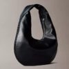 Pebble Grain Crescent Shoulder Bag Pebble Grain Crescent Shoulder Bag