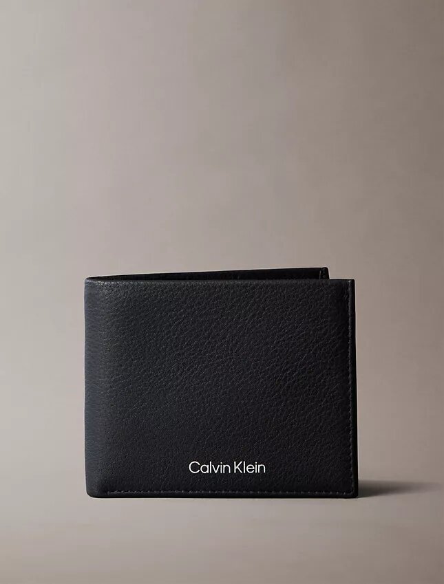 Pebble Grain Leather Bifold Wallet Pebble Grain Leather Bifold Wallet