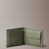 Pebble Grain Leather Trifold Wallet with Coin Pouch Pebble Grain Leather Trifold Wallet with Coin Pouch