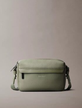 Pebbled Camera Bag