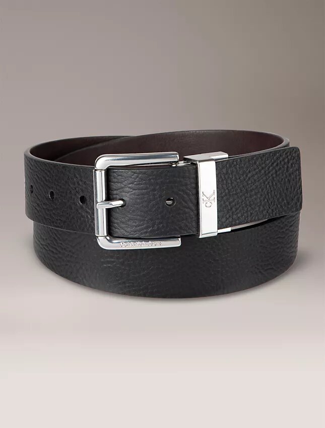 Pebbled Leather Reversible Belt Pebbled Leather Reversible Belt