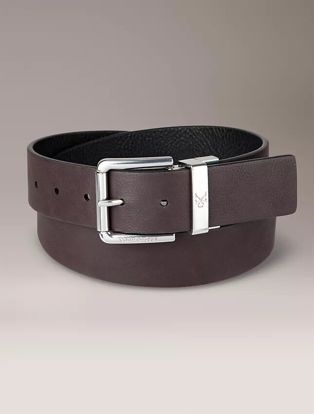 Pebbled Leather Reversible Belt Pebbled Leather Reversible Belt
