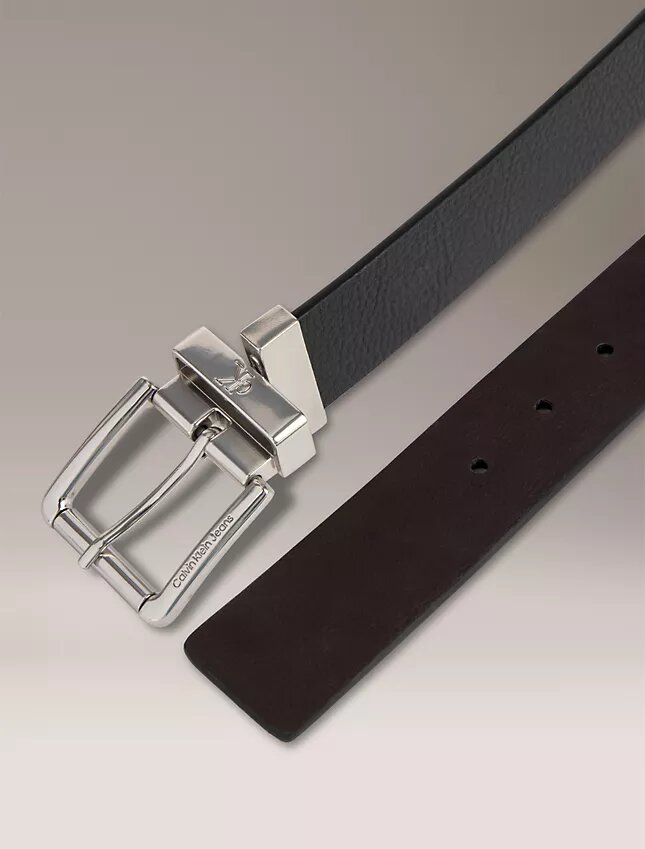 Pebbled Leather Reversible Belt Pebbled Leather Reversible Belt