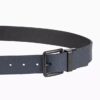 Pebbled Leather Reversible Belt