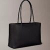 Perforated Emblem Logo Tote Bag