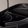 Perforated Emblem Logo Tote Bag