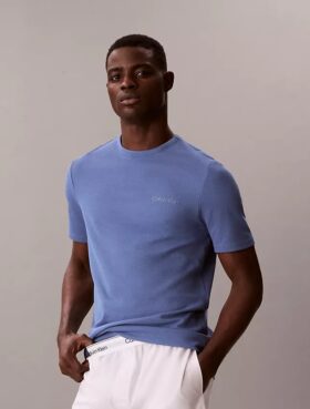 Pique Crewneck Sleep T-Shirt