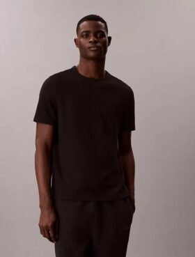 Pique Crewneck Sleep T-Shirt