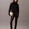 Ponte Herringbone Print Skinny Fit Pants Ponte Herringbone Print Skinny Fit Pants