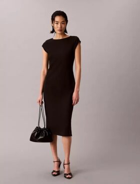 Ponte Midi Dress
