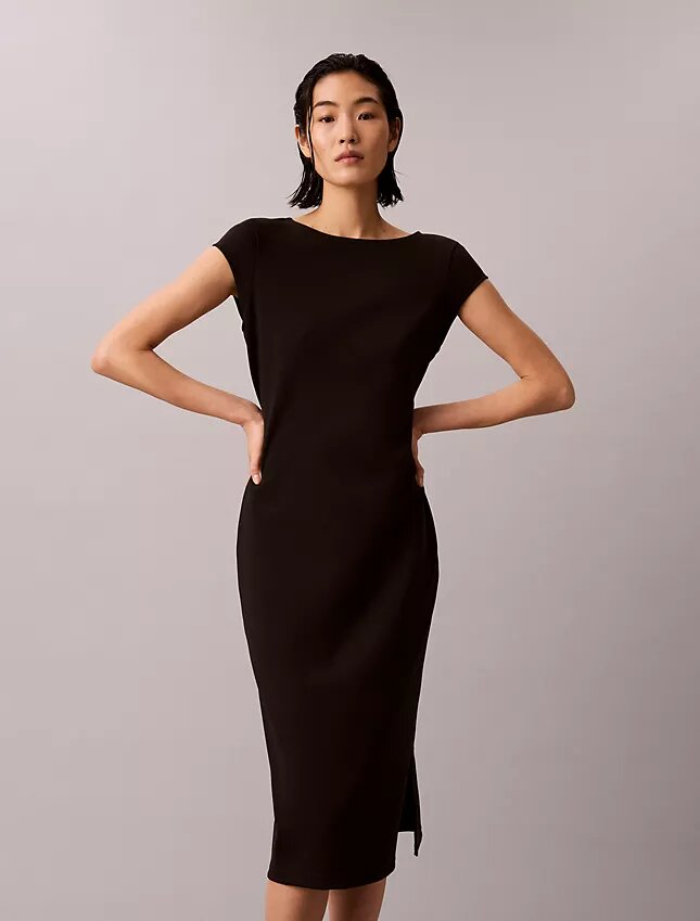 Ponte Midi Dress Ponte Midi Dress