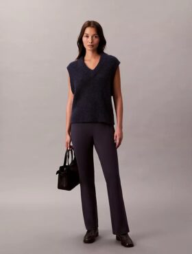 Ponte Slim Flared Pants
