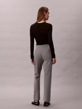 Ponte Slim Flared Pants