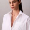 Poplin Relaxed Button-Down Shirt