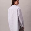 Poplin Striped Relaxed Button-Down Shirt Poplin Striped Relaxed Button-Down Shirt