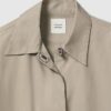 Poplin Woven Mini Shirt Dress