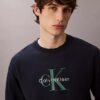 Premium Terry Monogram Logo Relaxed Sweatshirt Premium Terry Monogram Logo Relaxed Sweatshirt
