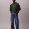 Premium Terry Monogram Logo Relaxed Sweatshirt Premium Terry Monogram Logo Relaxed Sweatshirt