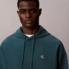 Premium Terry Relaxed Monogram Fleece Hoodie