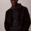 Premium Terry Relaxed Monogram Fleece Hoodie
