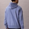 Premium Terry Relaxed Monogram Fleece Hoodie