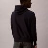 Premium Terry Relaxed Monogram Fleece Hoodie