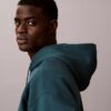 Premium Terry Relaxed Monogram Fleece Hoodie