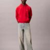 Premium Terry Relaxed Monogram Fleece Hoodie Premium Terry Relaxed Monogram Fleece Hoodie