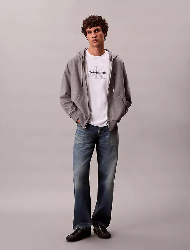 Premium Terry Relaxed Zip Hoodie Premium Terry Relaxed Zip Hoodie