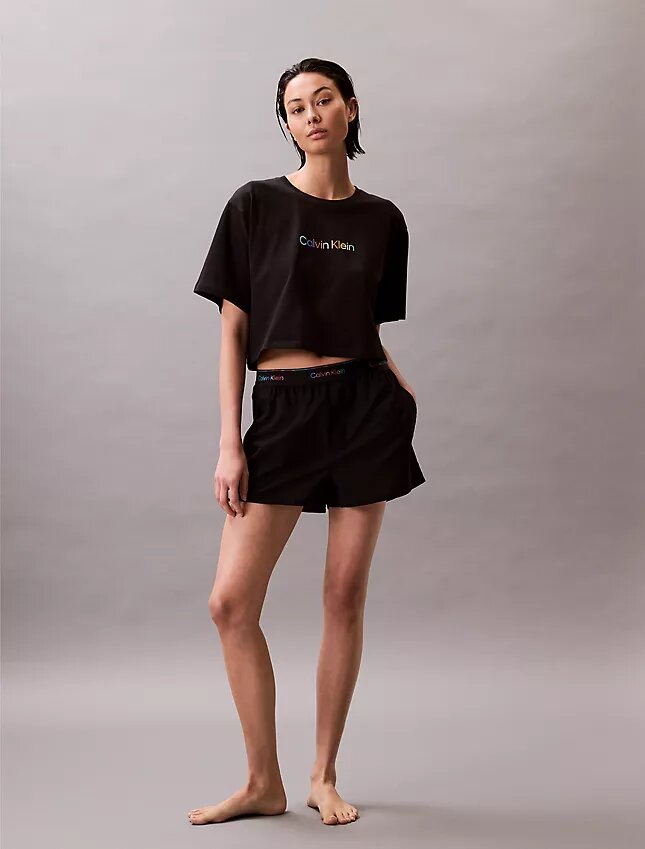 Pride Logo Poplin Sleep Short Pride Logo Poplin Sleep Short