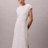 Printed Midi Sheath Dress