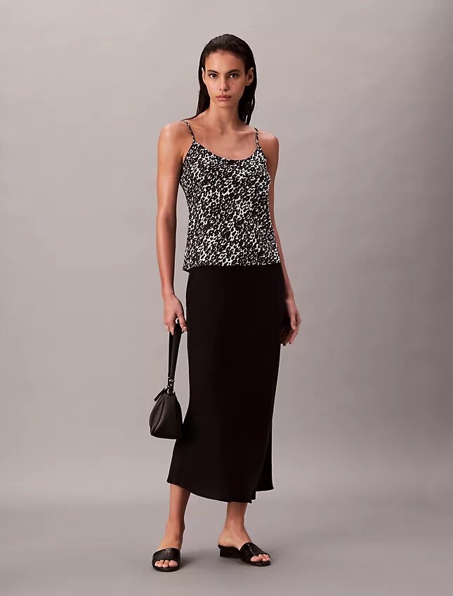 Printed Satin Cami Printed Satin Cami