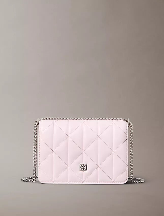 Quilted Emblem Logo Mini Chain Bag Quilted Emblem Logo Mini Chain Bag