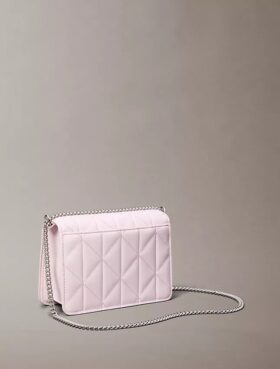 Quilted Emblem Logo Mini Chain Bag