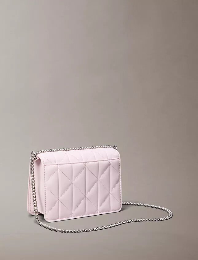 Quilted Emblem Logo Mini Chain Bag Quilted Emblem Logo Mini Chain Bag