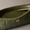 Quilted Emblem Logo Small Shoulder Bag Quilted Emblem Logo Small Shoulder Bag
