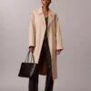 Quilted Emblem Logo Small Tote Bag