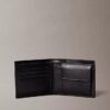 Raised Logo Bifold Wallet with Coin Pouch
