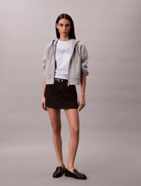Raised Logo Graphic Boxy T-Shirt