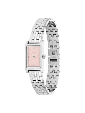 Rectangle Dial Link Bracelet Watch