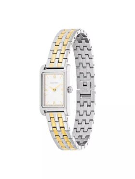 Rectangle Dial Link Bracelet Watch