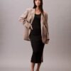Refined Cotton Midi Dress