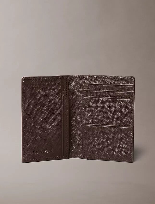 Refined Saffiano Compact Bifold Wallet Refined Saffiano Compact Bifold Wallet